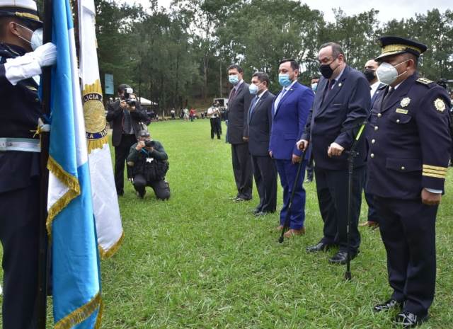 Giammattei destacó mejoras en la percepción de seguridad durante su primer año de gestión. (Foto: Presidencia)