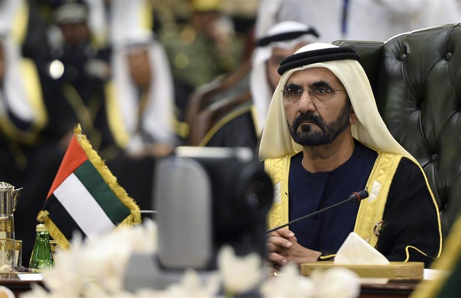 Mohammed bin Rashid al Maktoum, emir de Dubái, es el padre de la princesa Latifa. (Foto Prensa Libre: EFE)