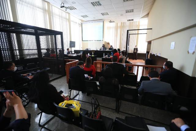 Audiencia del caso Comisiones Paralelas 2020 en el Juzgado de Mayor Riesgo D. (Foto: Carlos Hernández)