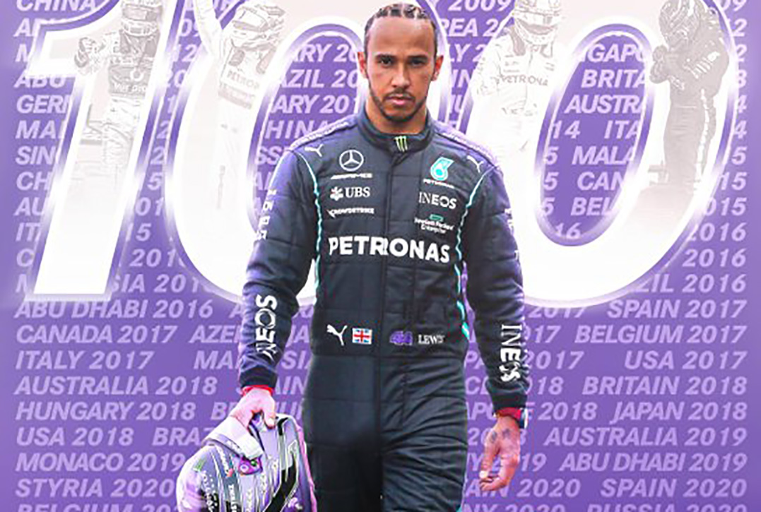 Lewis Hamilton sigue haciendo historia en la Fórmula Uno. (Foto  Team Mercedes).