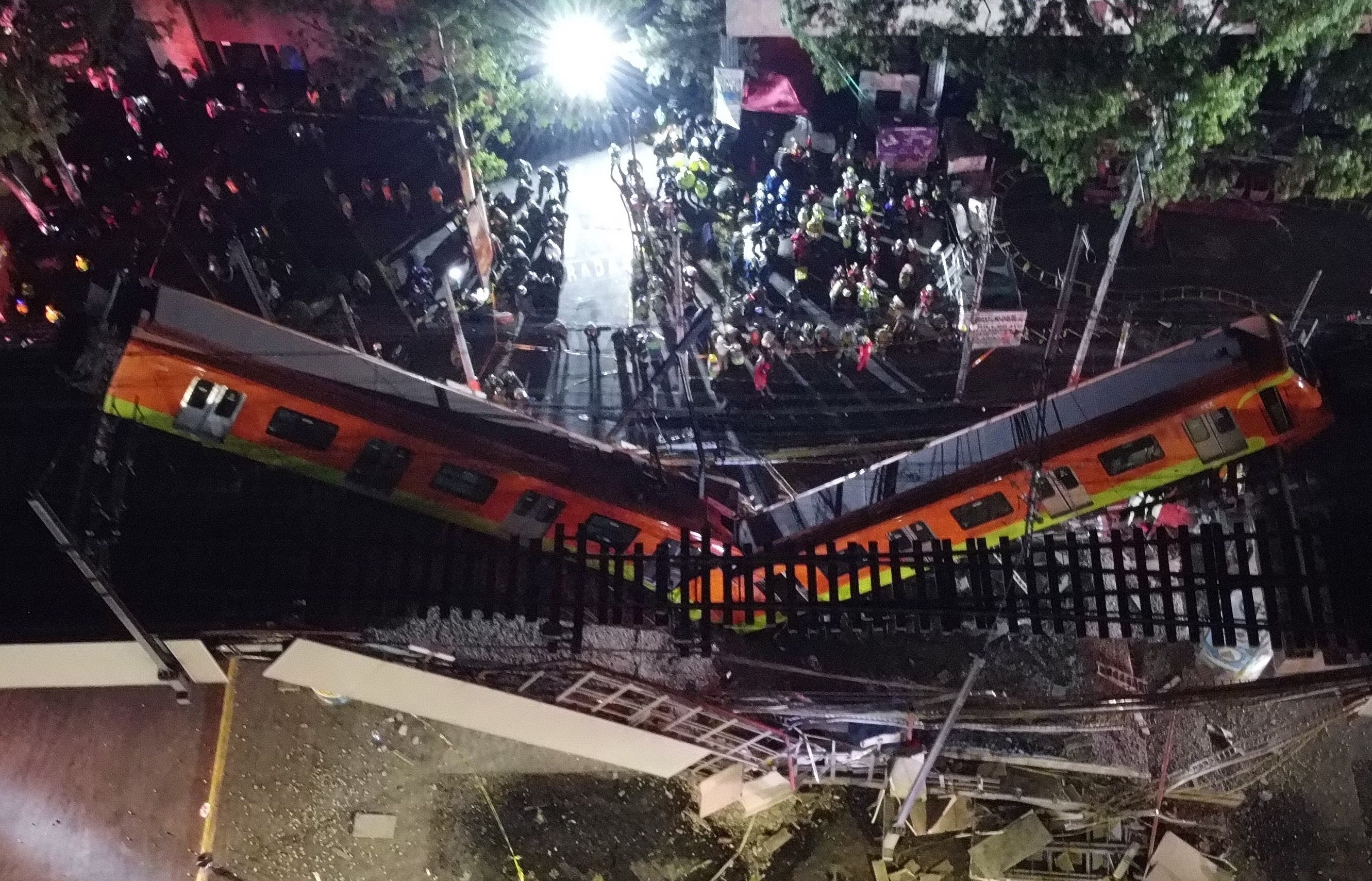 Tragedia En México Difunden Nuevo Video Del Colapso Del Metro En La Línea 12 Que Dejó Varios