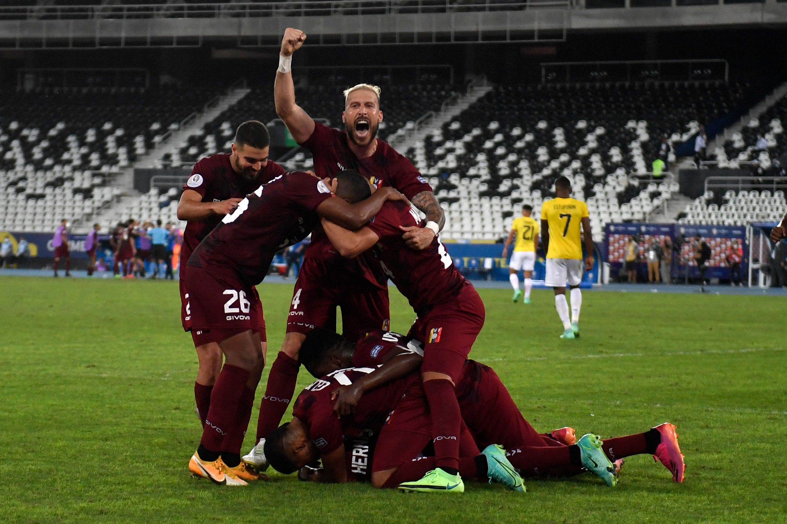 Copa América: Venezuela Saca Fuerzas Y Le Empata A Ecuador En El ...