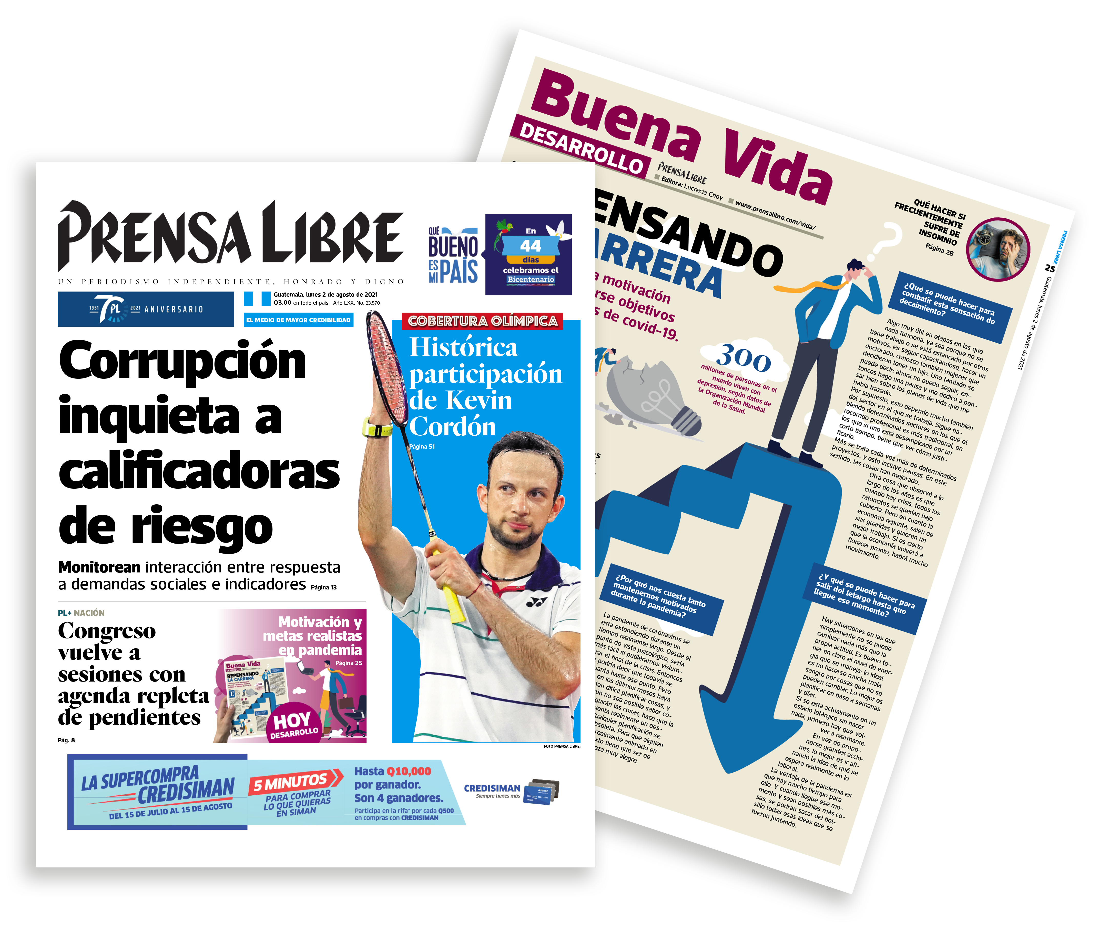 Prensa Libre Renueva Su Ejemplar E Incluye Nueva Sección Y Más Páginas ...