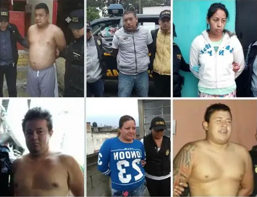 Varios de los condenados fueron detenidos en septiembre del 2017. (Foto Prensa Libre: HemerotecaPL)
