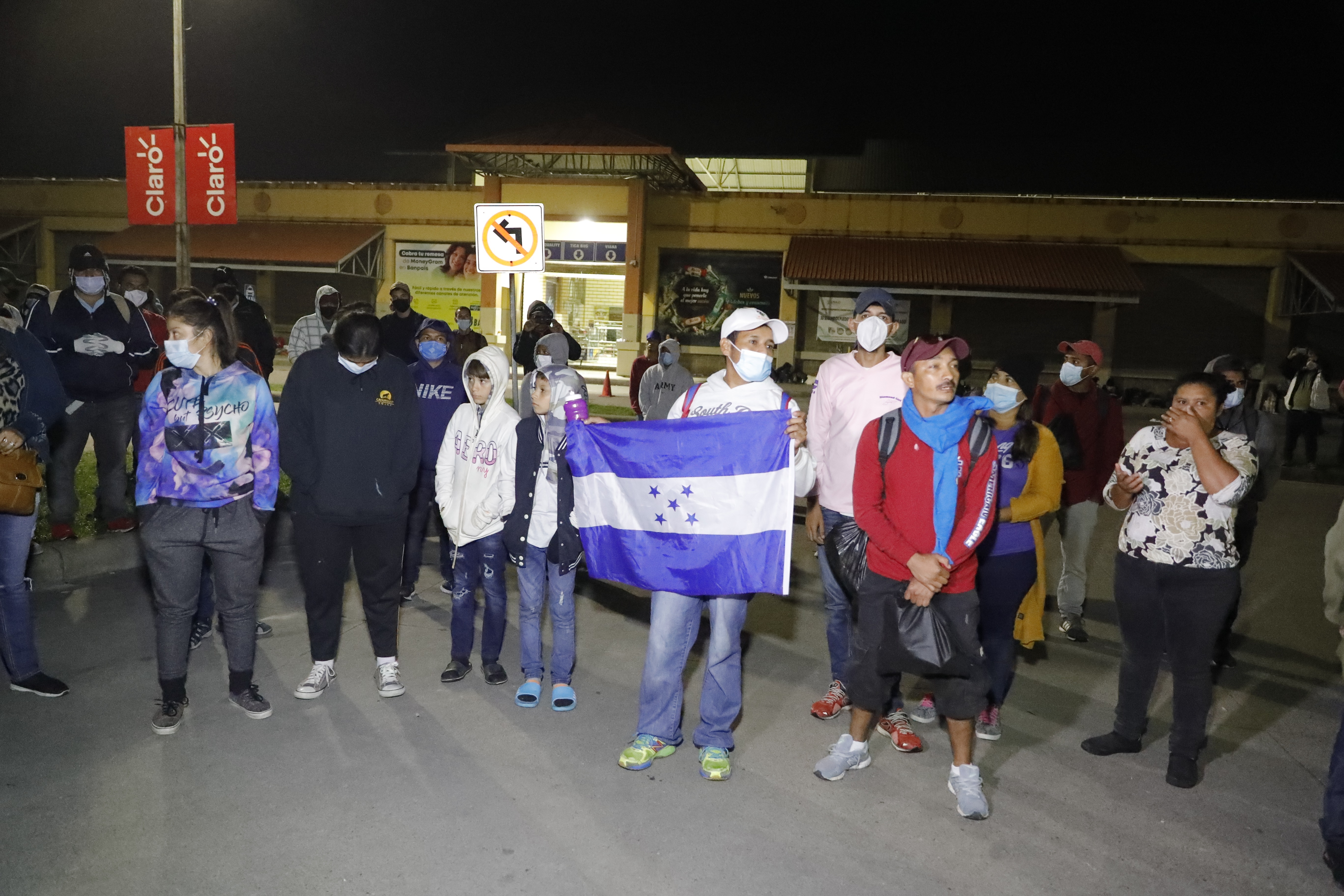 Supuesta caravana de migrantes hondure os es anunciada por