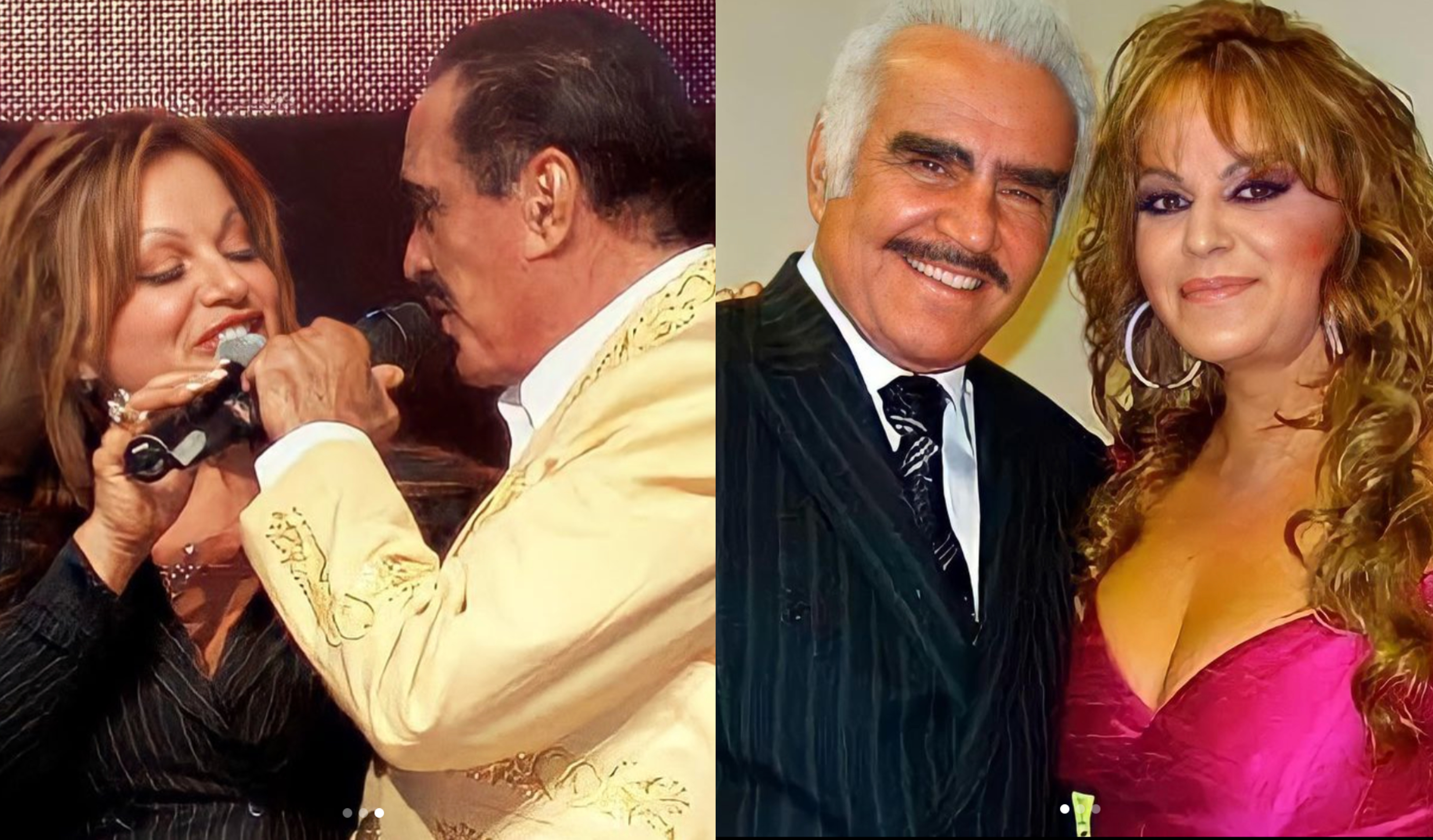 Vicente Fernández: el día en que “Chente” sorprendió a sus fanáticos al  besar a Jenni Rivera en pleno concierto