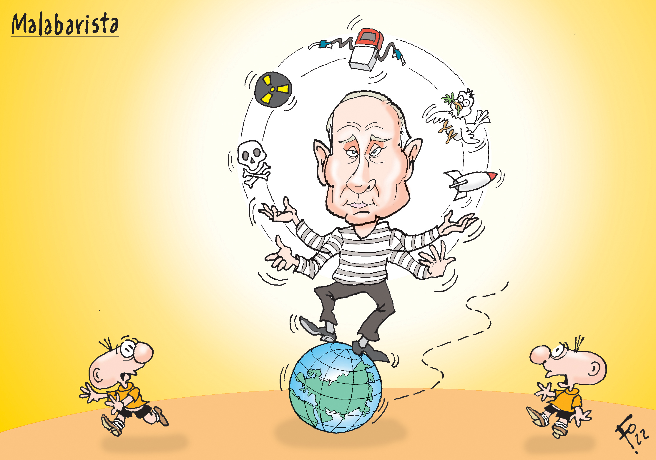 Personaje: Vladimir Putin.