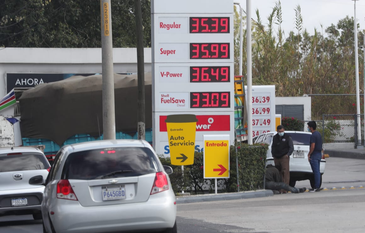 a como está el galón de gasolina en guatemala