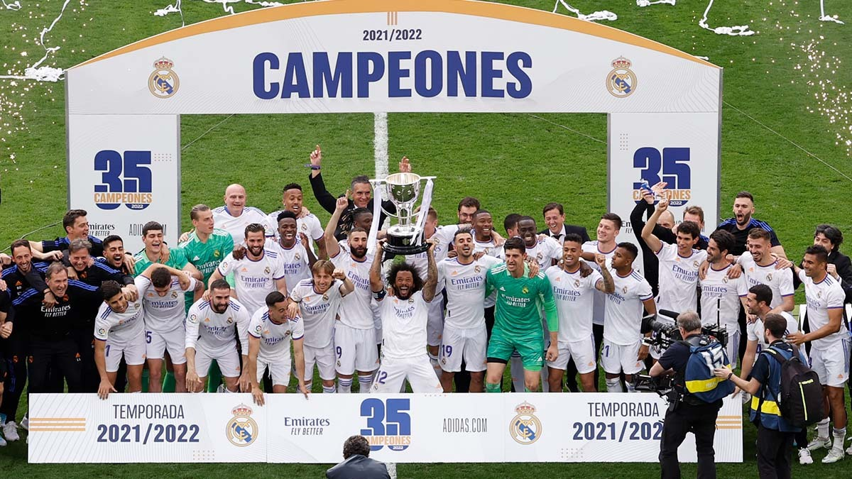 El Real Madrid Conquista Su Liga 35 Y Reafirma Su Dominio En España; Le ...