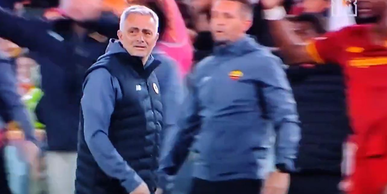 José Mourinho, entrenador de la Roma. (Foto Prensa Libre: Captura video)