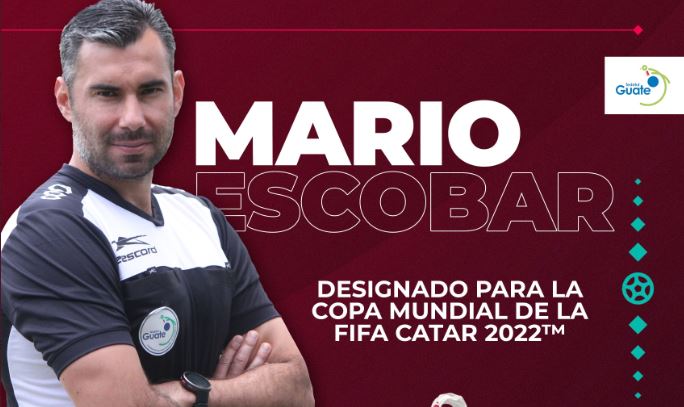 Mario Escobar Toca estará en el Mundial de Qatar 2022. (Foto Prensa Libre: Fedefut)