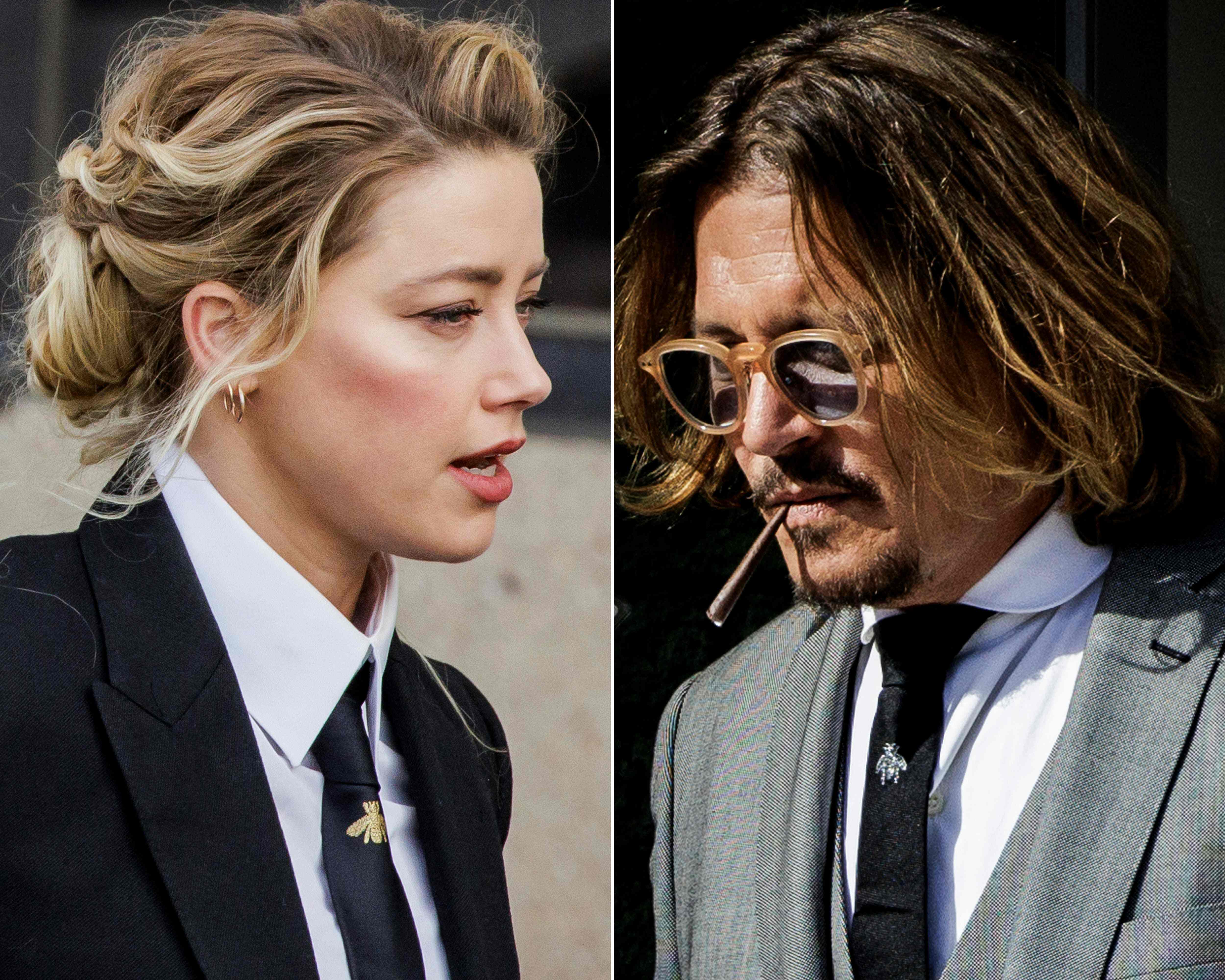 Amber Heard y Johnny Depp llegaron a un acuerdo hace dos años y el juicio llegó a su fin. (Foto Prensa Libre: Hemeroteca)