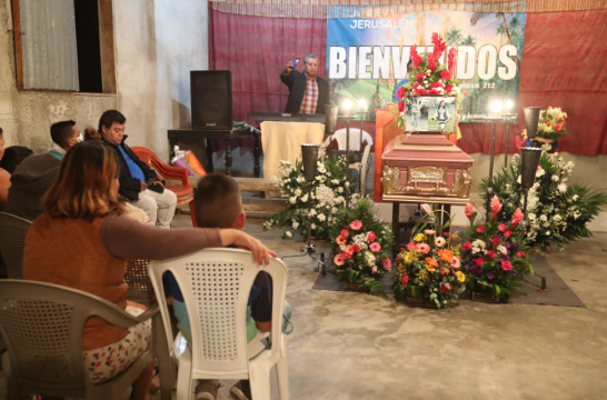 Wake of Joselin Chacón Lobo, known as Chispita 