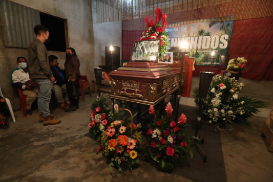 Wake of Joselin Chacón Lobo, known as Chispita 