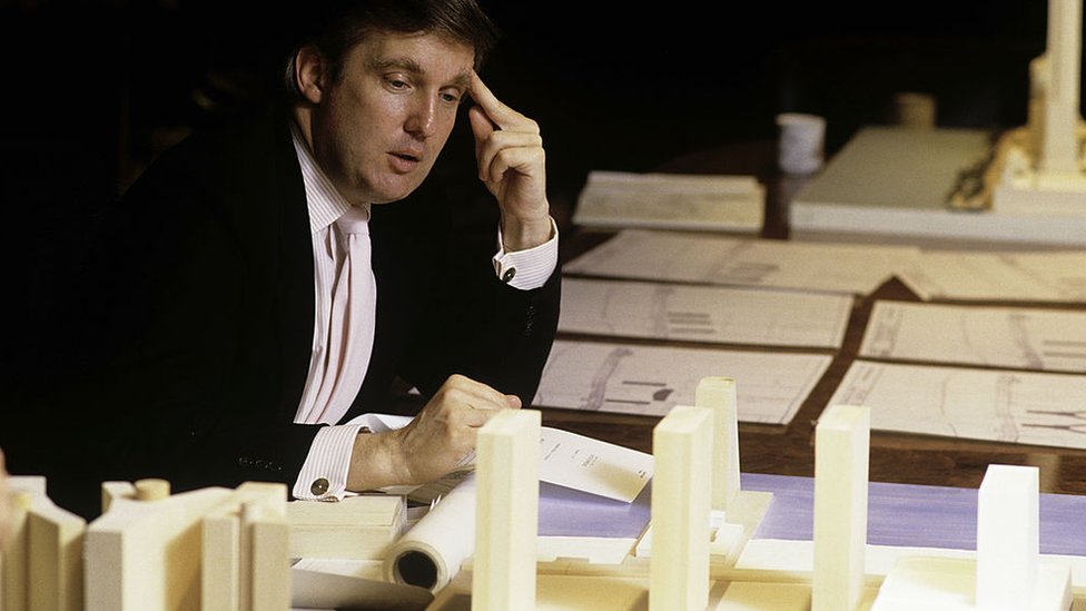 Donald Trump ha construido su imperio inmobiliario desde la década de los 70. (GETTY IMAGES)