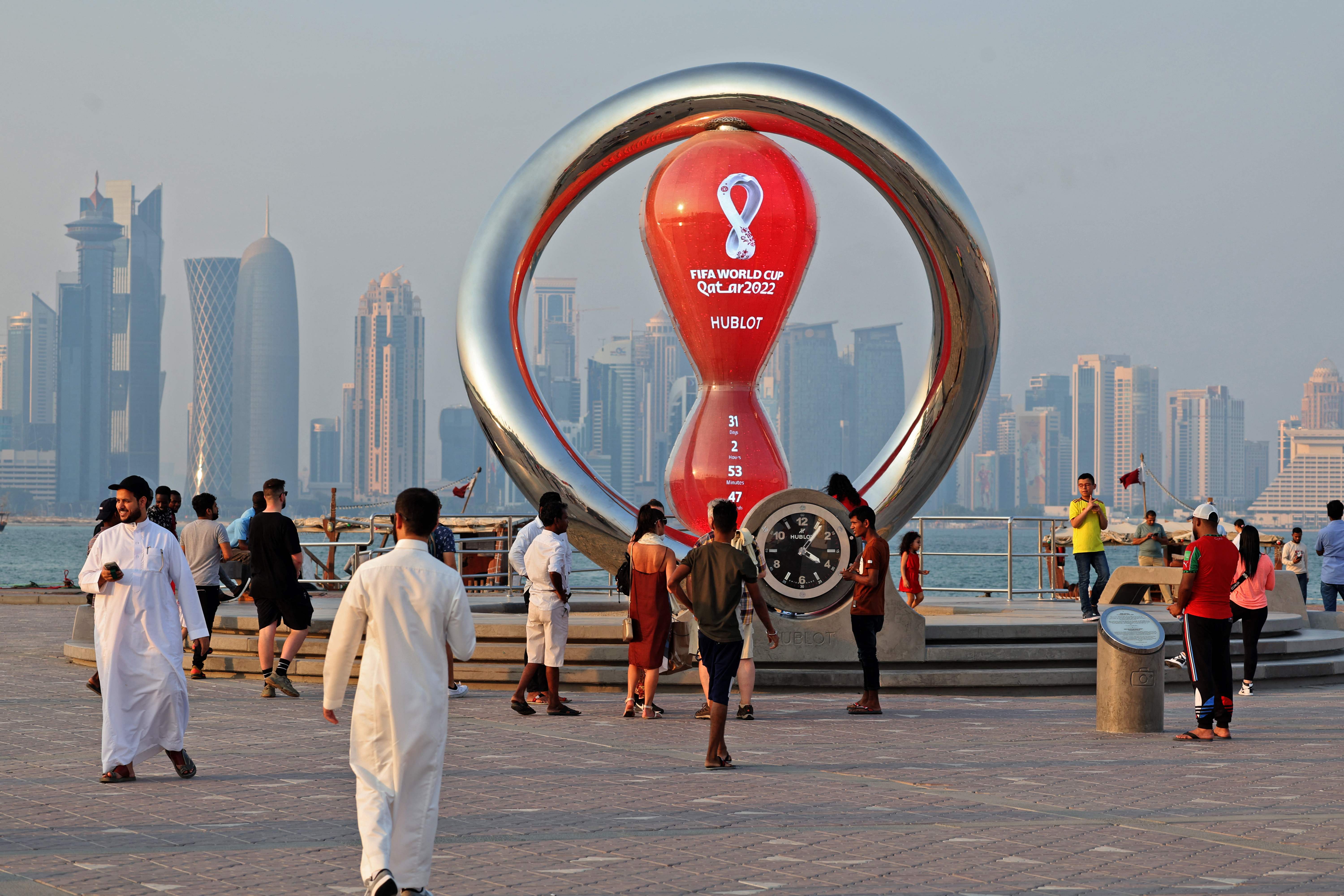 Qatar quiere cumplir con la mejor Copa del Mundo de la historia. (Foto Prensa Libre: AFP)