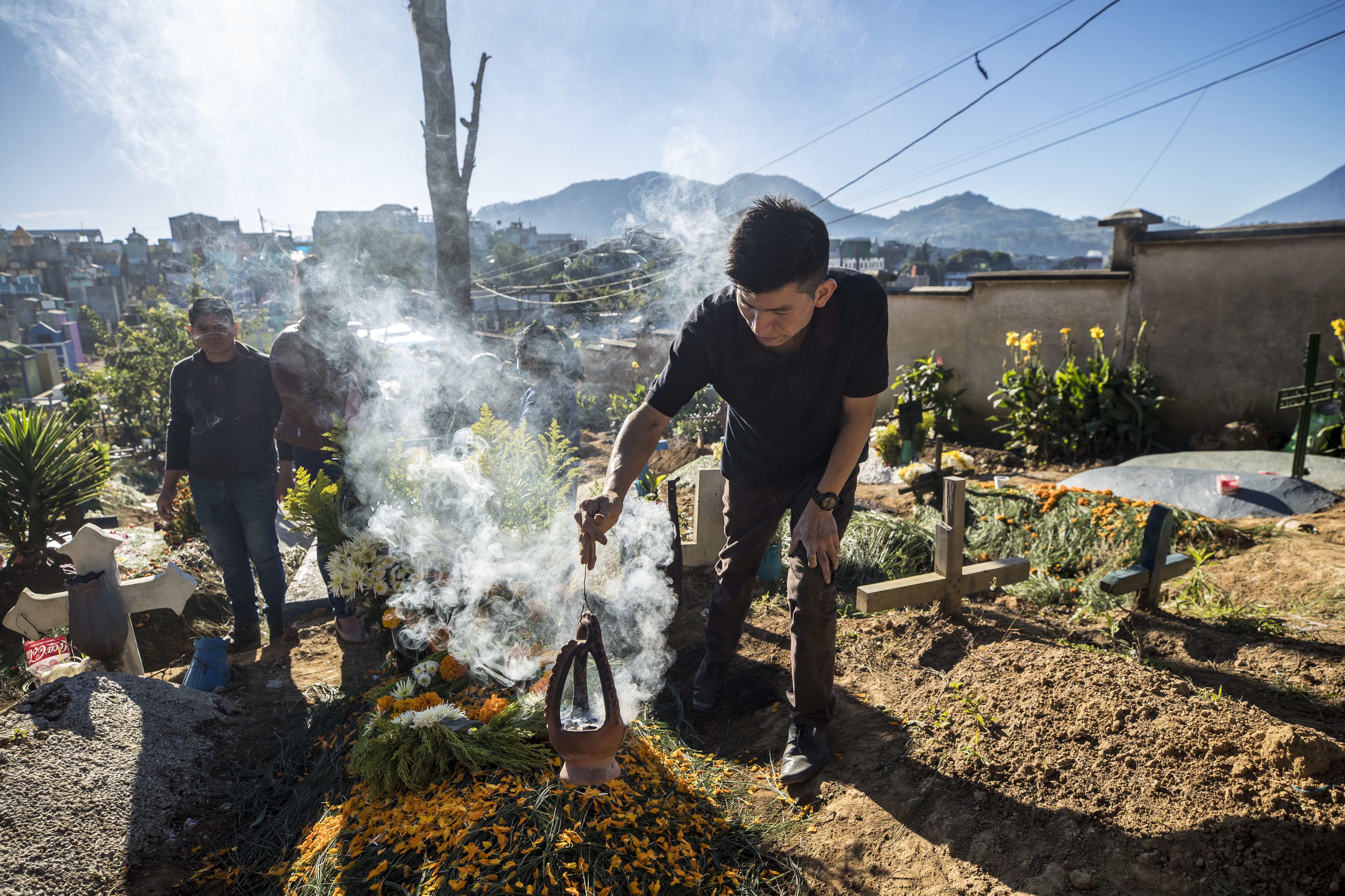 día de los fieles difuntos en Guatemala