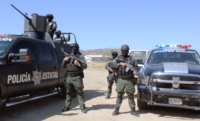 Policía Estatal de México.  (Foto: cobertura360.mx)