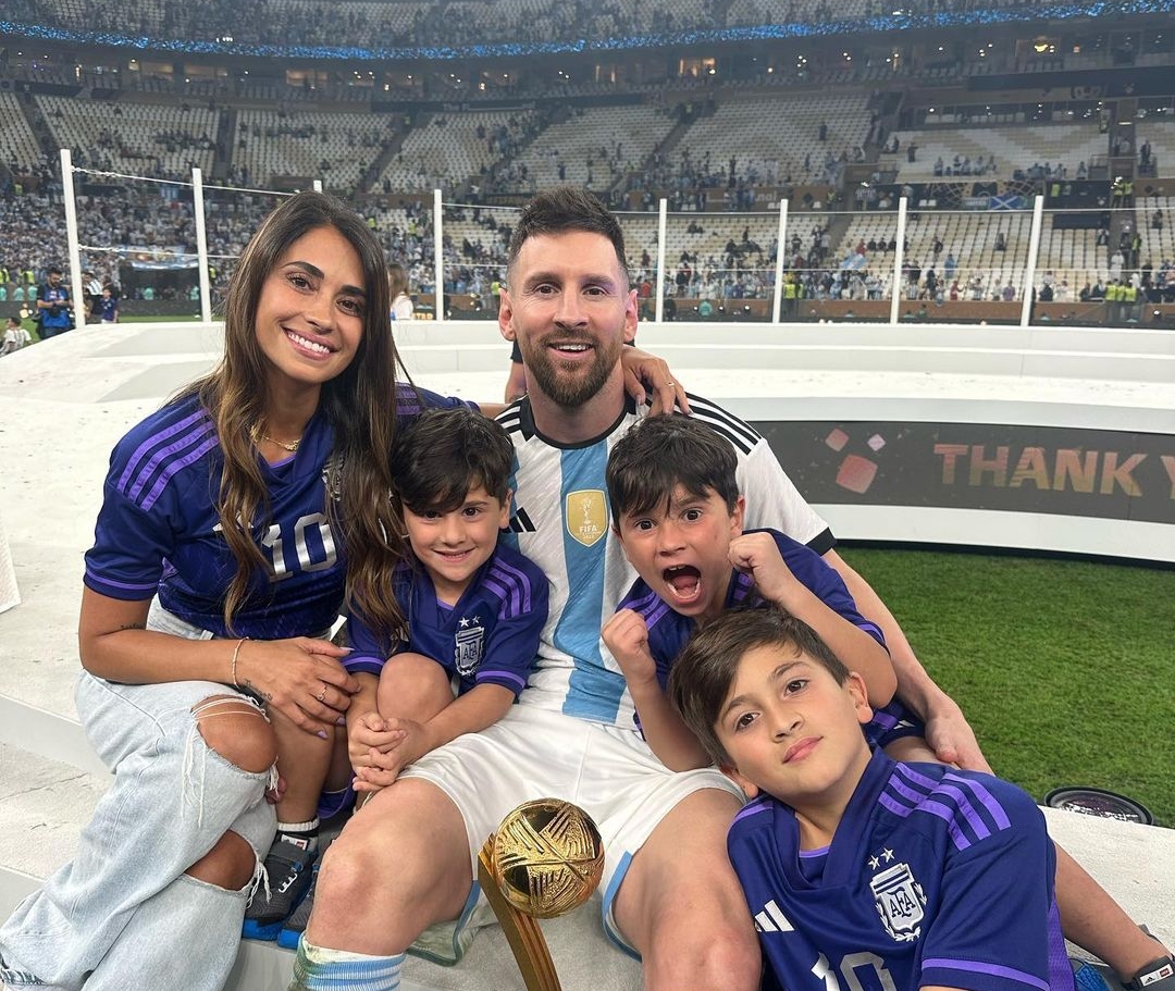 Así Celebró La Familia Messi La Consagración De Argentina Ante Francia ...