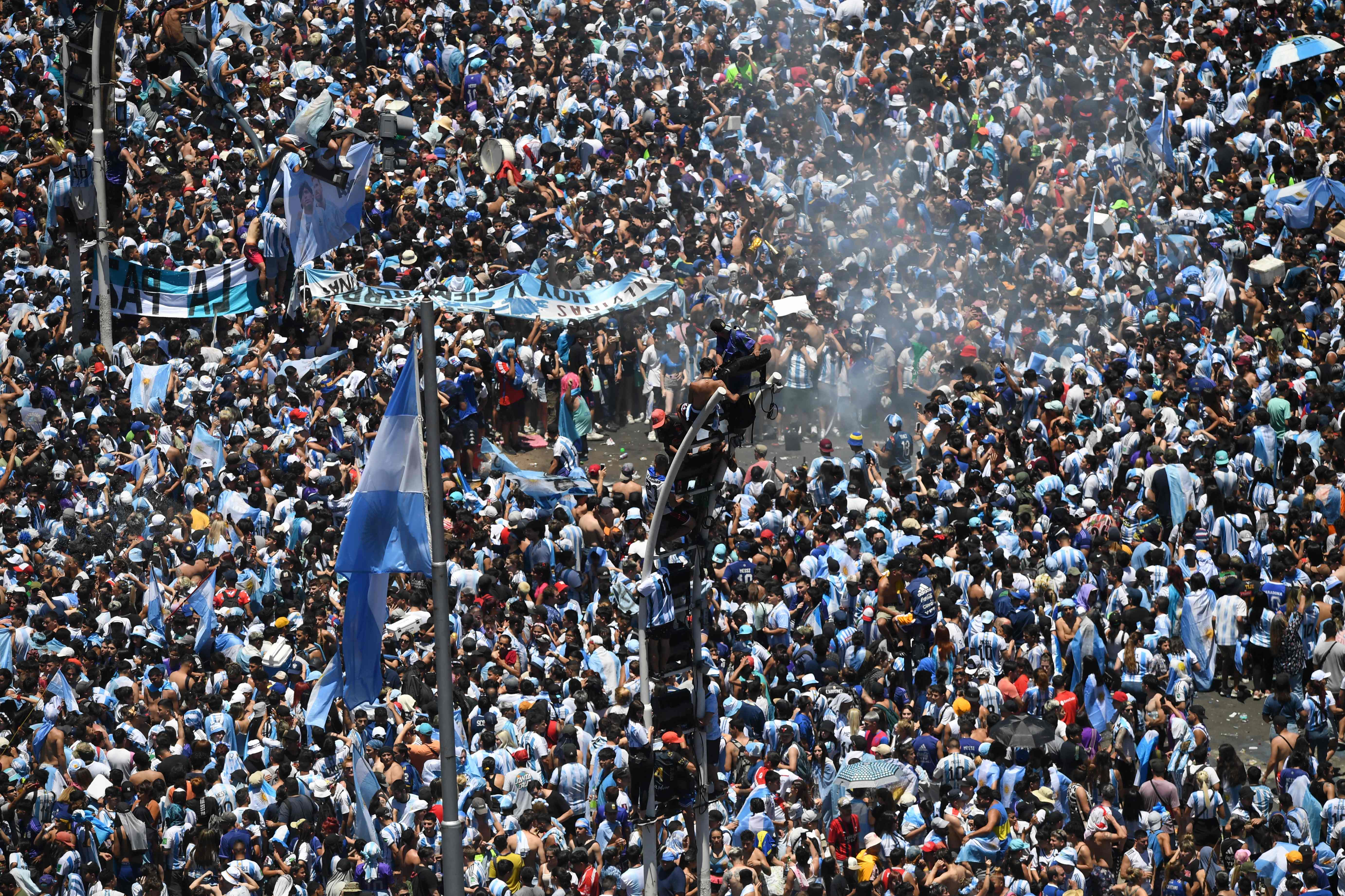 festejos en Argentina