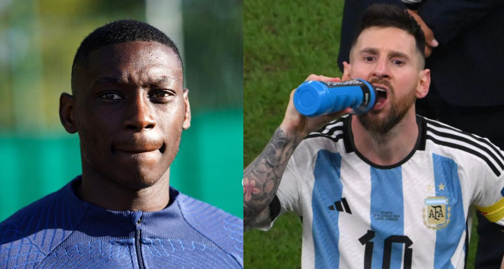 A Kolo Muani no le emociona de más enfrentar a Lionel Messi en la final del Mundial. (Foto Prensa Libre: Captura de Pantalla)