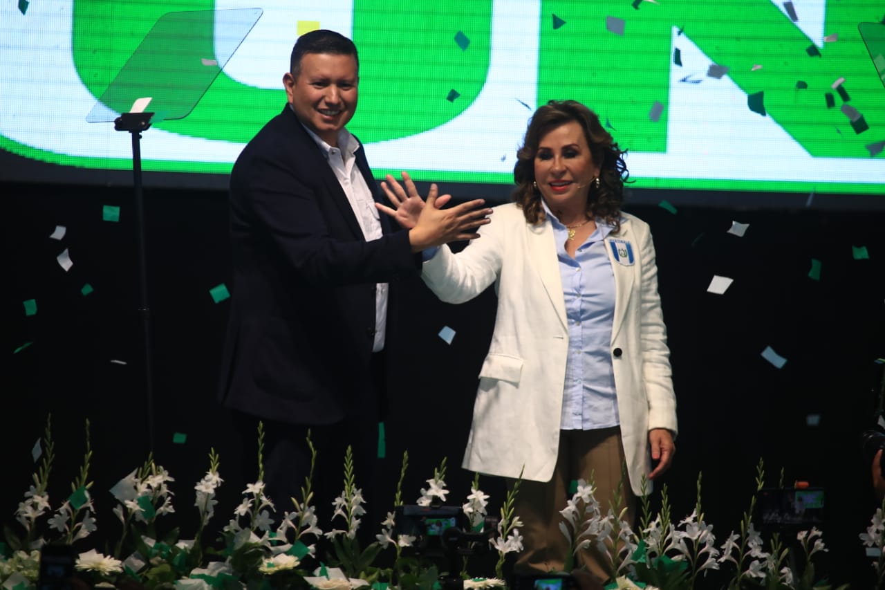 Partido UNE proclama a Sandra Torres como su candidata presidencial