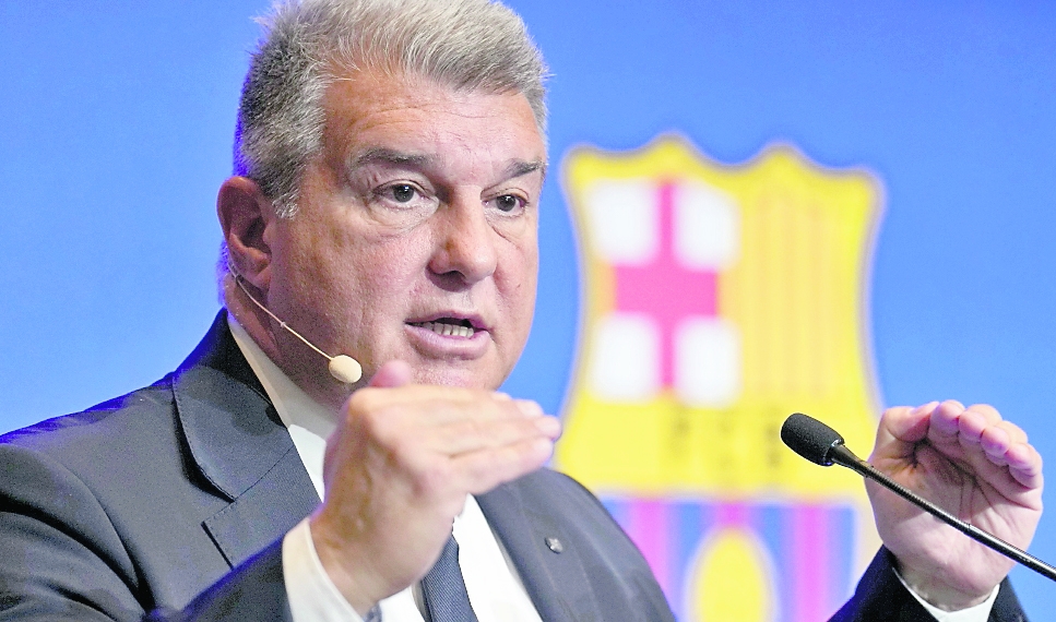 Joan Laporta presidente del FC Barcelona