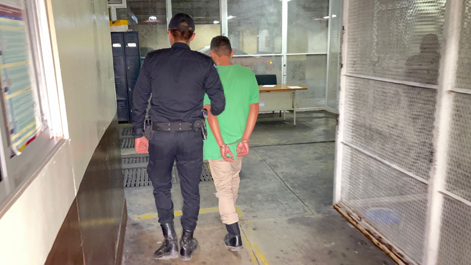 policía municipal detenido por muerte de trabajador empagua 6 de marzo de 2023 foto pnc