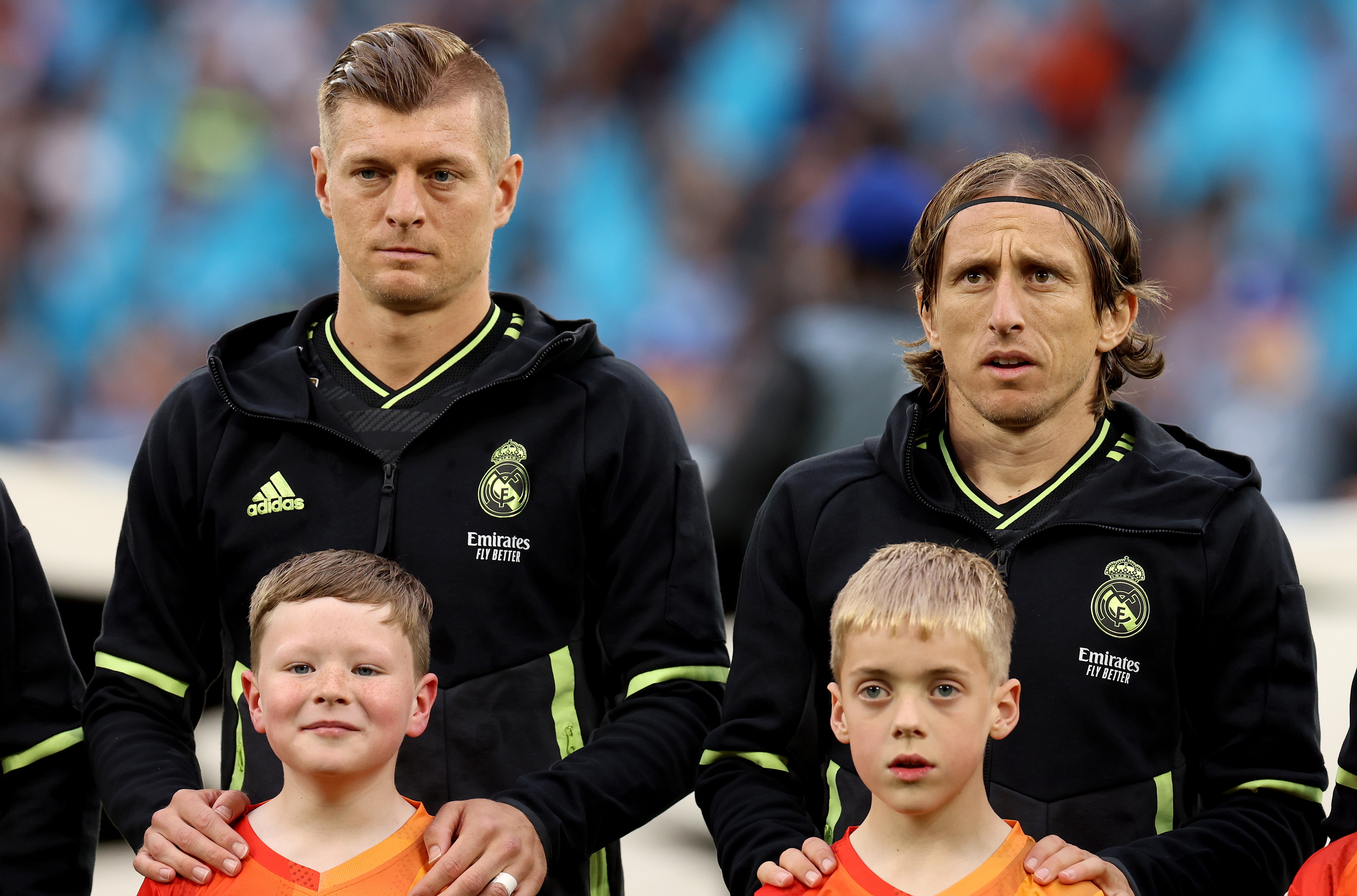 Los mediocampistas Luka Modric y Toni Kroos compartieron varios éxitos en el Real Madrid.