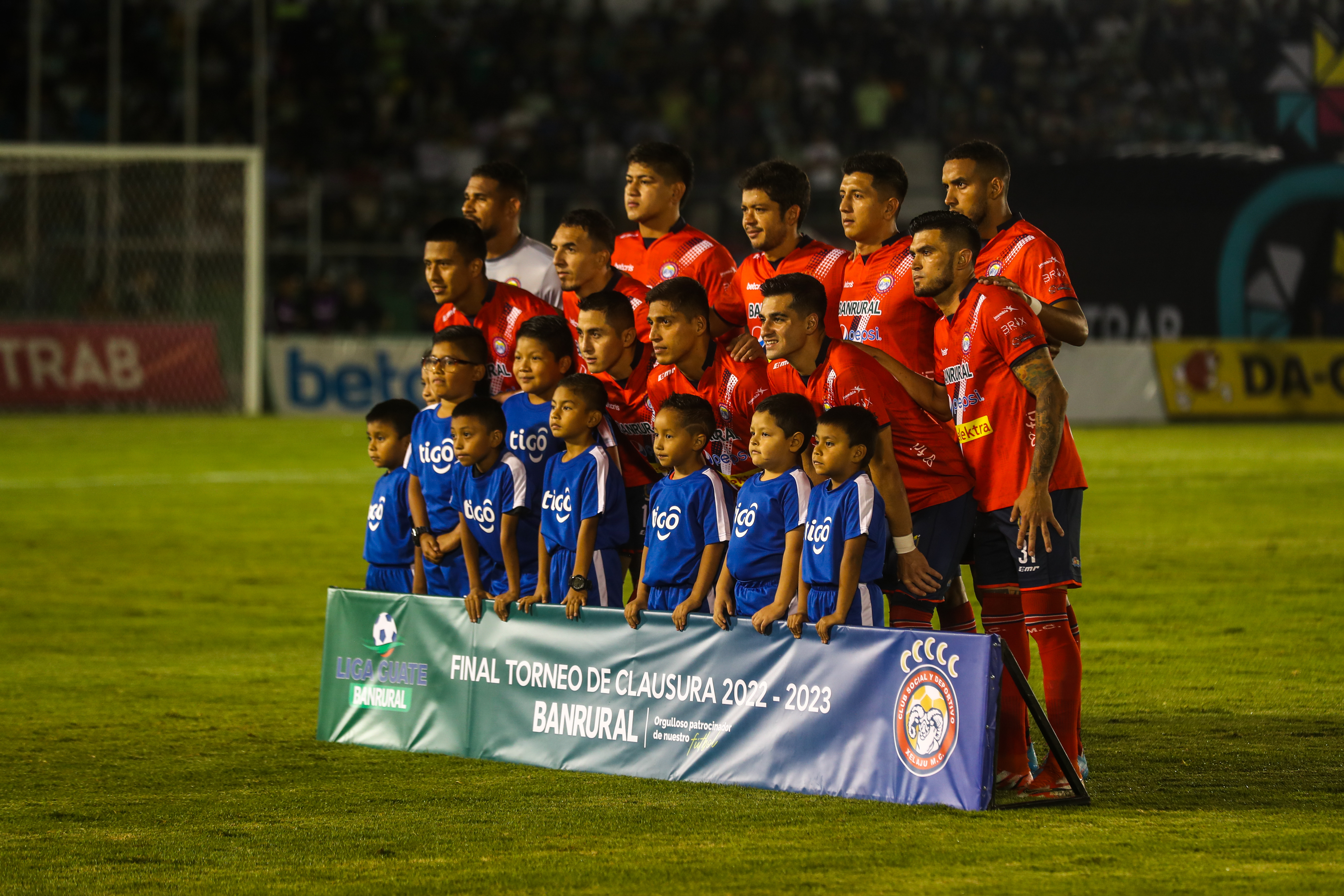 Xelajú MC es el actual campeón del futbol nacional. (Foto Prensa Libre: Juan Diego González)