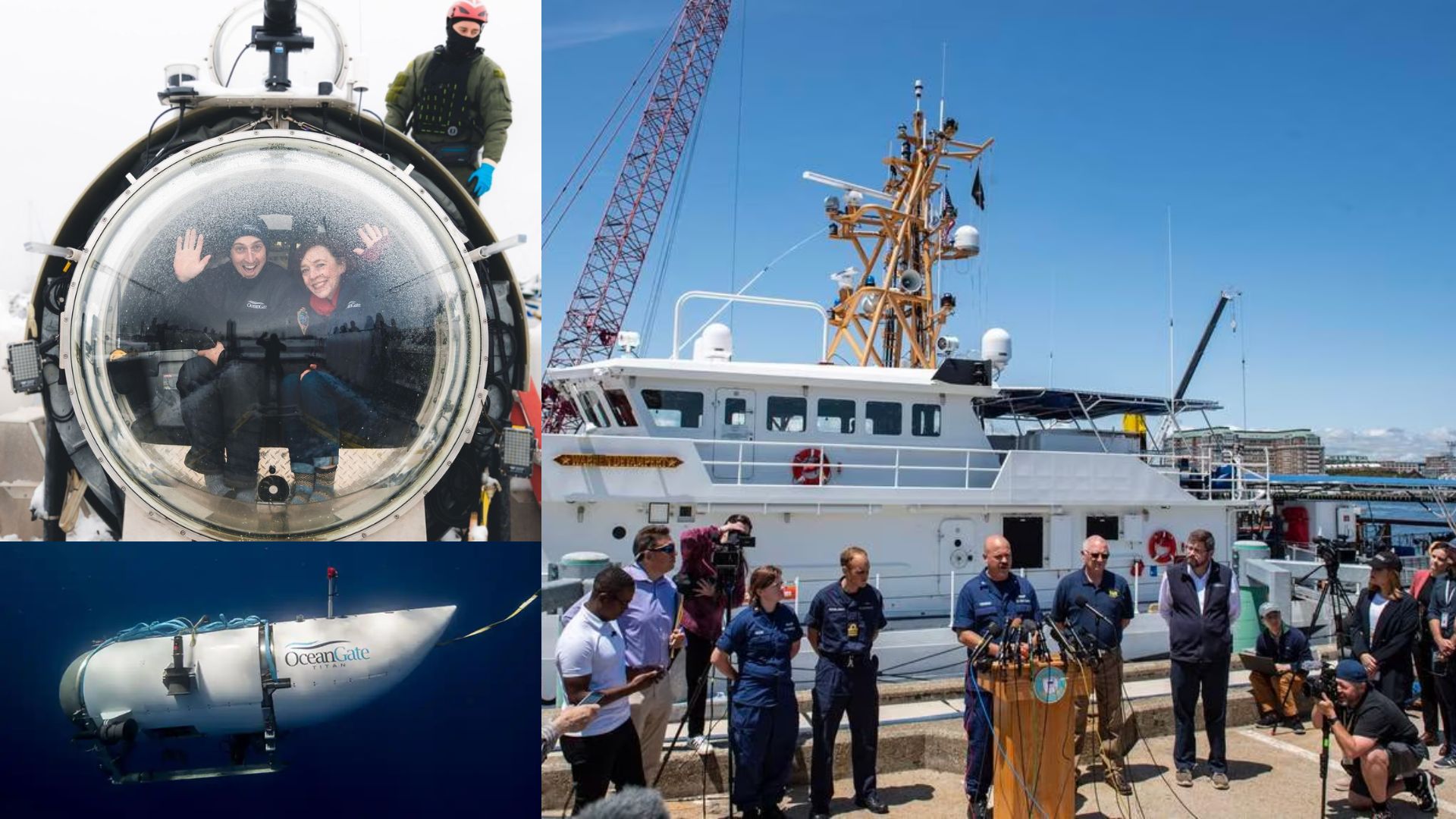 Video: Así Se Ven Los Restos Del Submarino Titán Luego De Sufrir Una ...