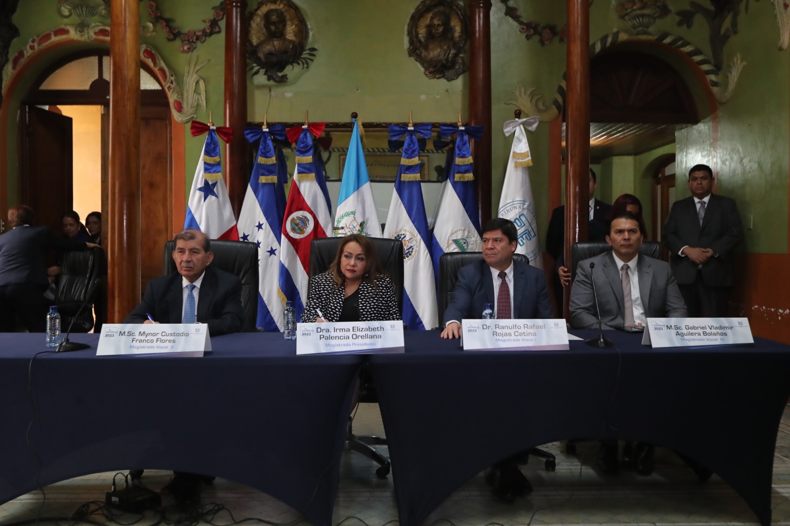 En la reciente rueda de prensa del TSE para hablar de la situación del proceso electoral estuvo ausente la magistrada Blanca Alfaro. Fotografía: Prensa Libre (ElmerVargas).