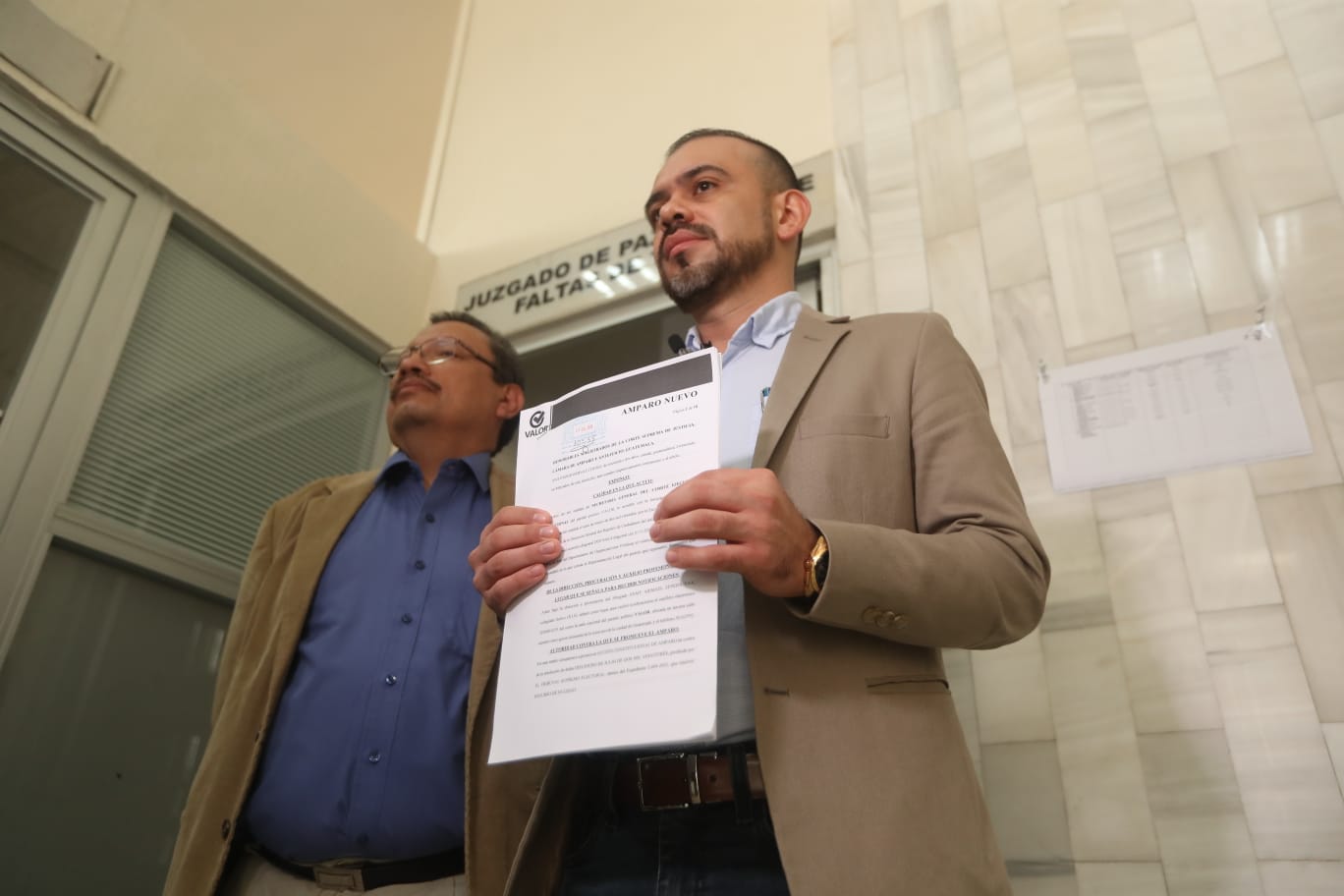 El partido político espera frenar la repetición de las elecciones en San Miguel Petapa. Fotografía: Prensa Libre.