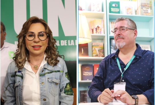 Sandra Torres y Bernardo Arévalo, presidenciables que disputarían el balotaje, tuvieron actividades públicas este fin de semana. (Foto: Prensa Libre: María José Bonilla)