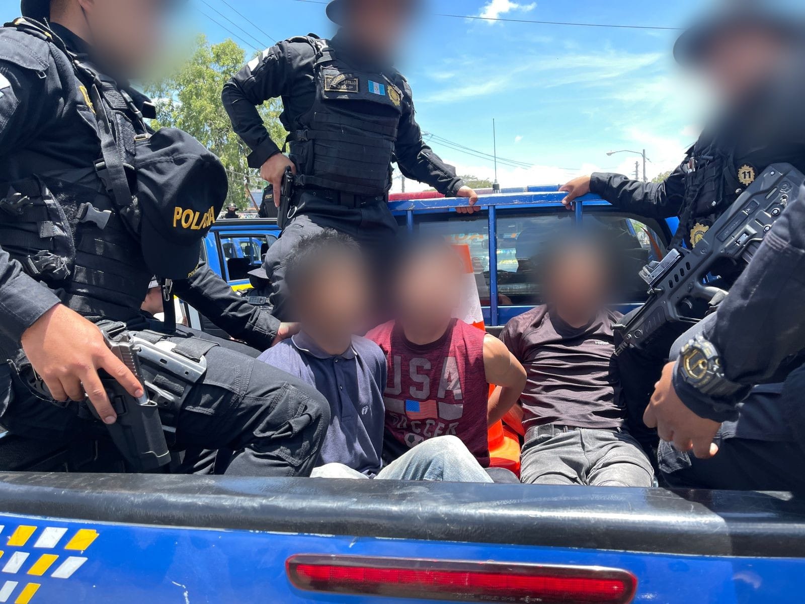 Armas Chalecos Y Radiotransmisor Quiénes Son Los Tres Presuntos Pandilleros De La Ms 13 4300