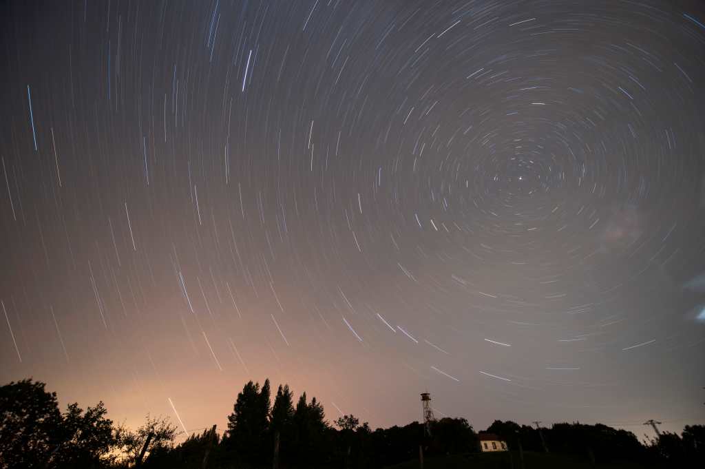 Lluvia de meteoros Perseidas en Comillas