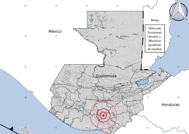 Reportan Un Temblor De 3.6 Grados, Con Epicentro En El Departamento De ...