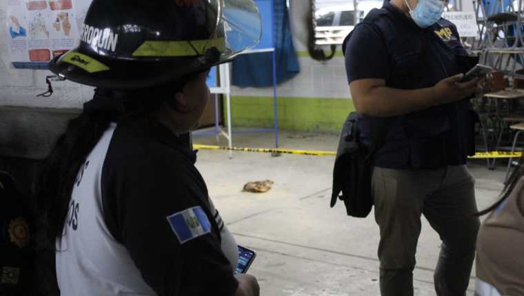ExplosiÃ³n de una bomba en Mixco