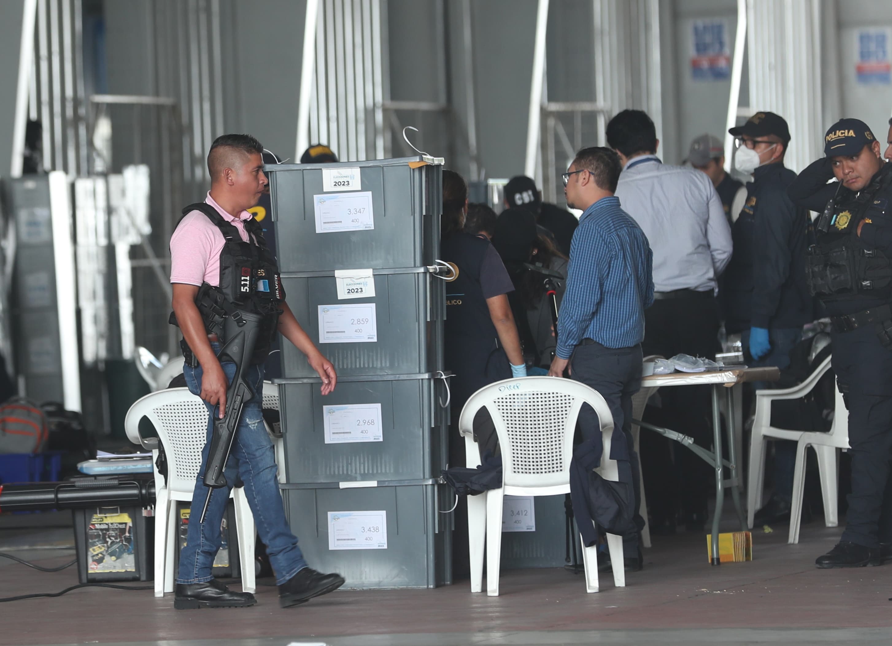 Feci abre cajas electorales en la parque de la Industria'