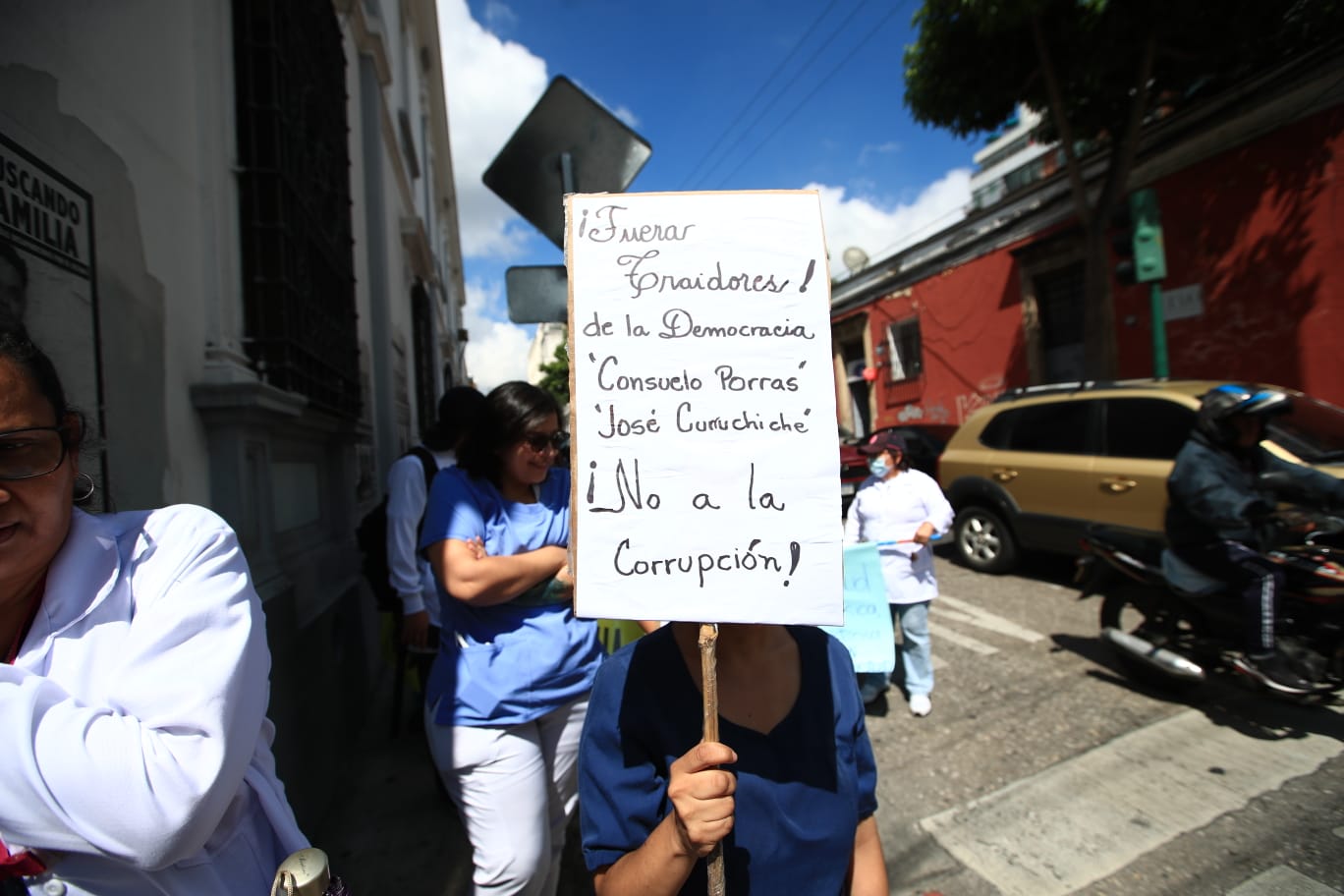 PROTESTA DE MÉDICOS DELSAN JUAN