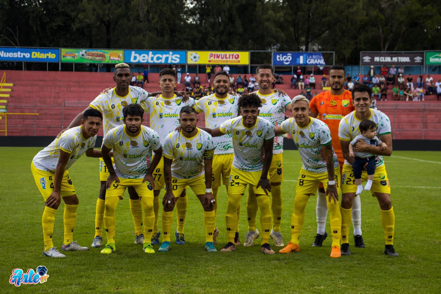 Equipo de Juventud Pinulteca. Foto Prensa Libre (Juventud Pinulteca/Arte Gt)