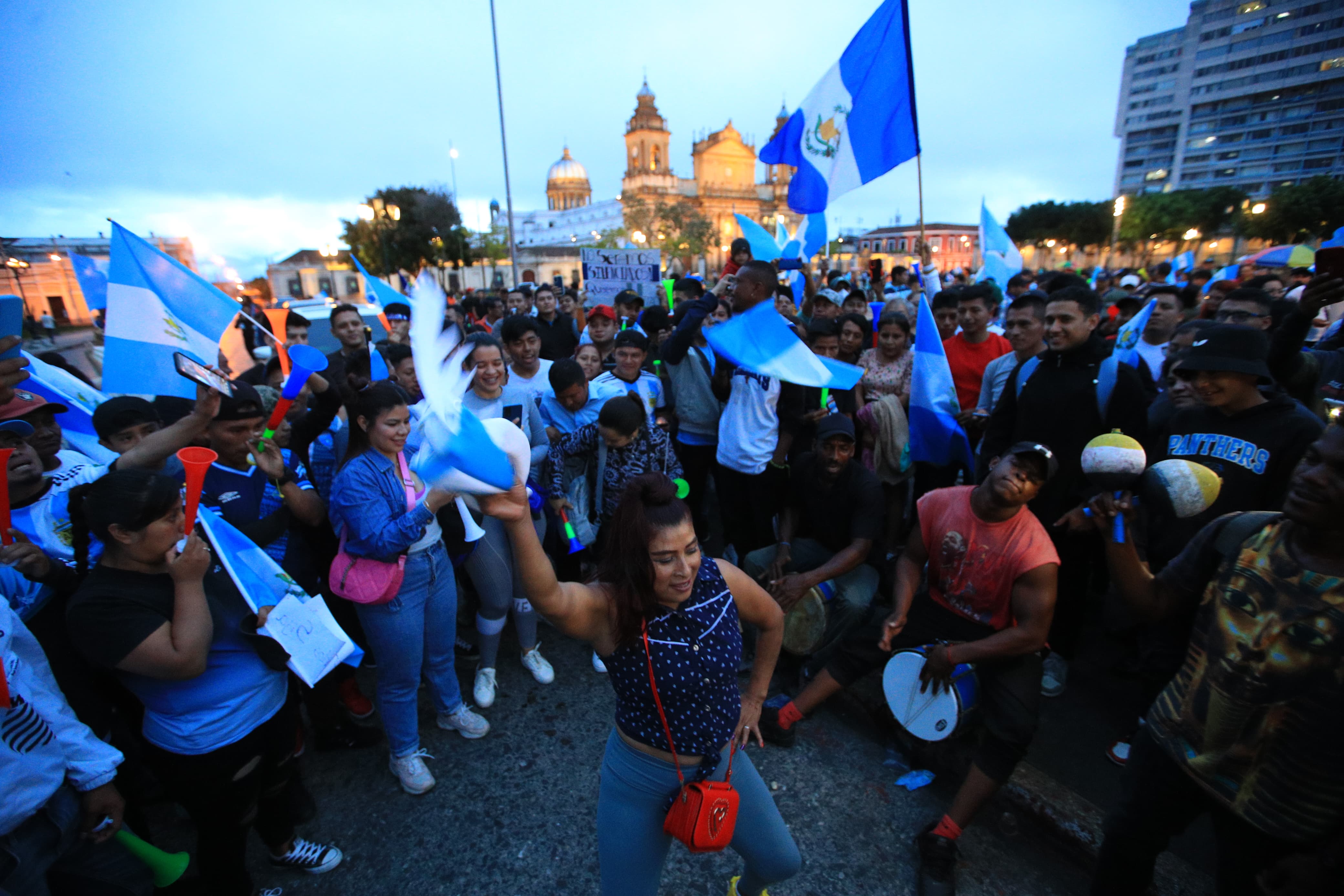 Manifestaciones en Guatemala