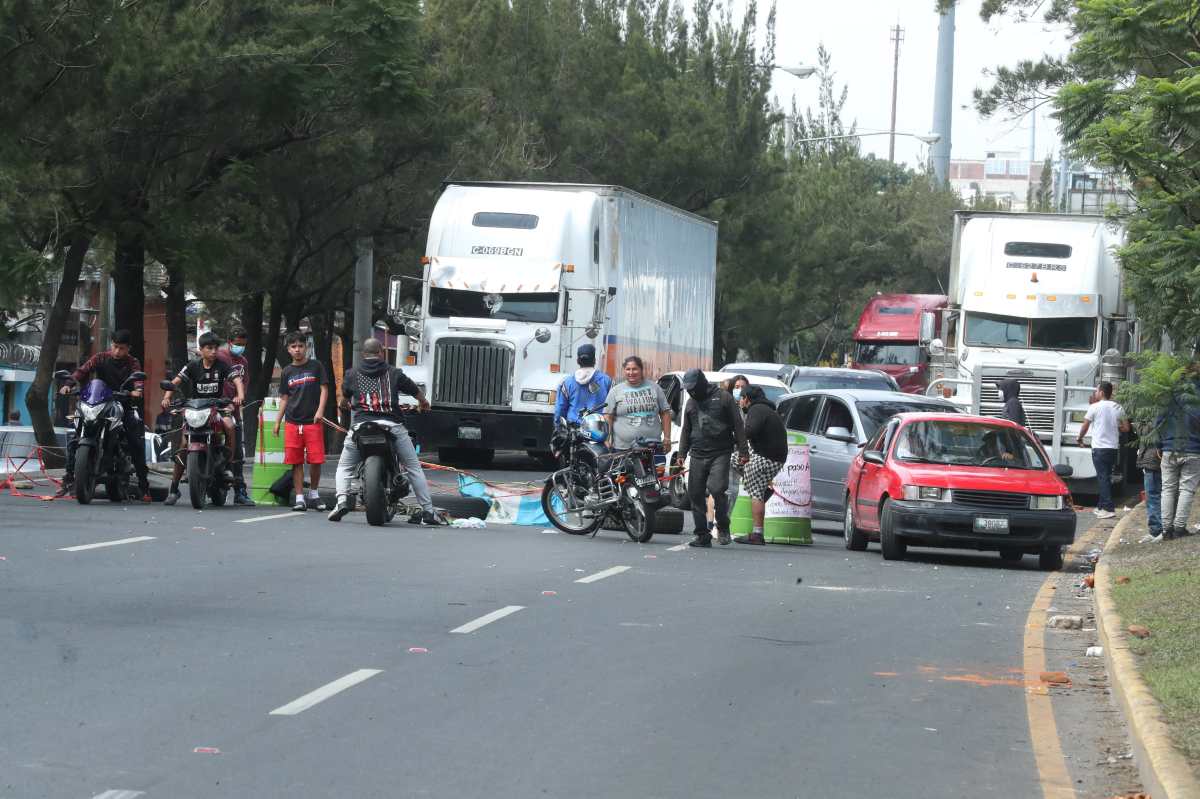 Fotos: Así transcurre la jornada onceava de bloqueos en Guatemala en este 12 de octubre de 2023