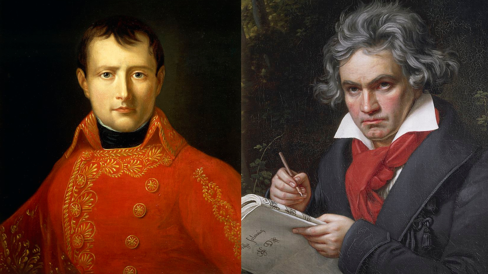 Napoleón Bonaparte nació en agosto de 1769. Ludwig Van Beethoven, en diciembre de 1770. Aunque sus caminos nunca se cruzaron, estarán siempre unidos por la Eroica. (GETTY IMAGES)