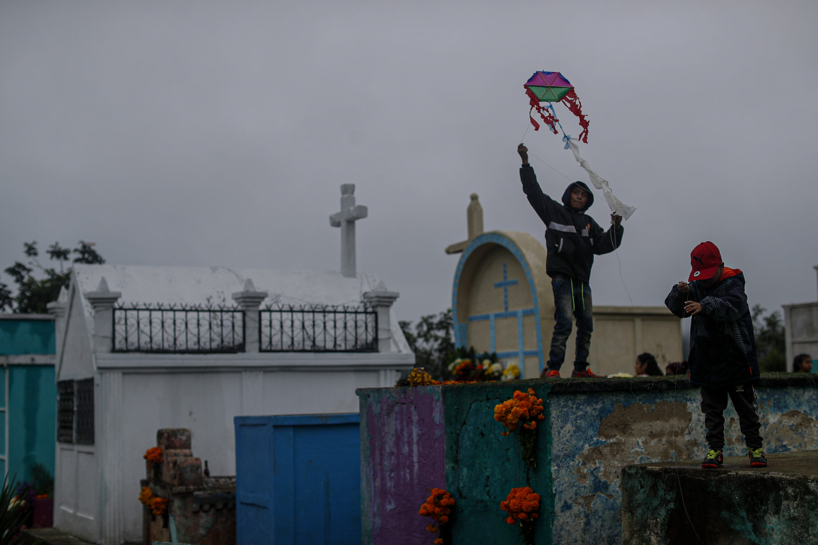 Celebración del Día de Muertos en Guatemala