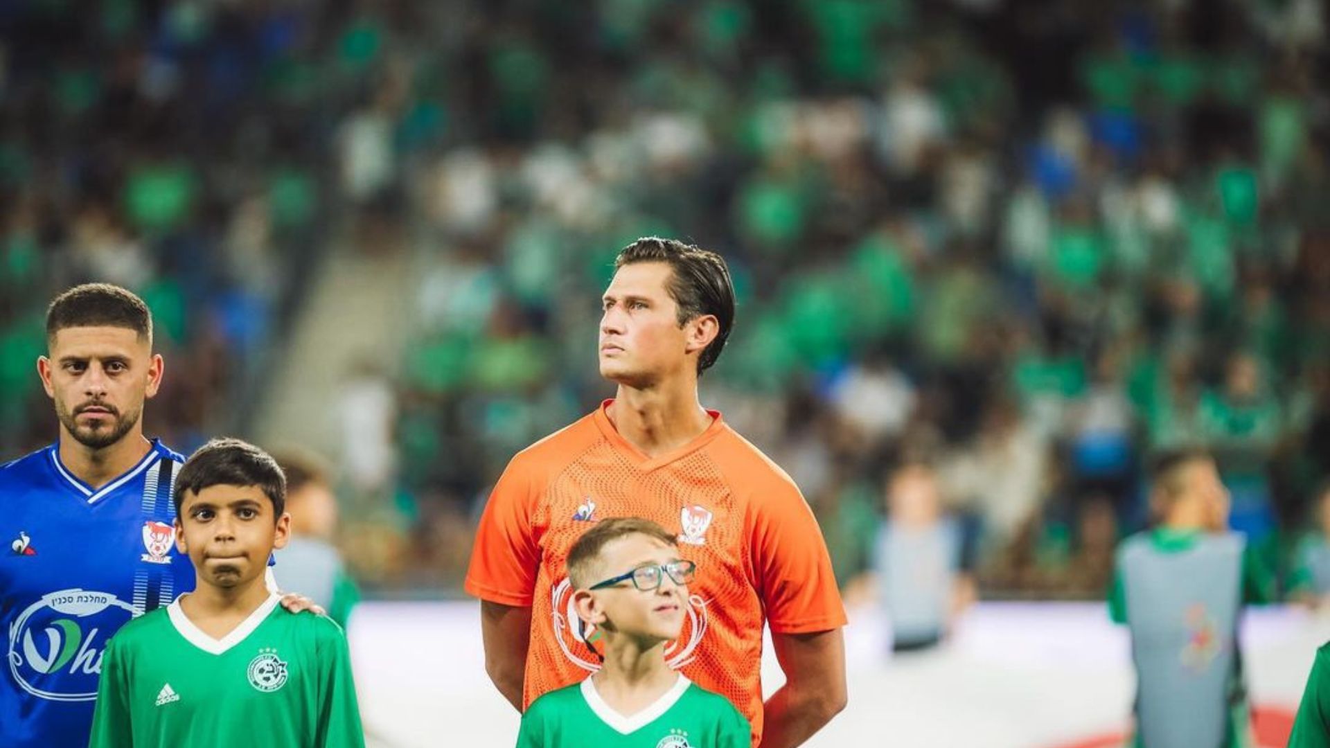 El exportero del Bnei Sakhnin F.C. de la Ligat Leumit, Nicholas Hagen, durante uno de los partidos que disputó esta temporda. (Foto Prensa Libre: Hagen-Instagram)