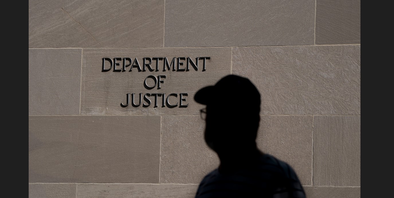 Las oficinas generales del Departamento de Justicia en Washington, el 16 de julio de 2023. (Haiyun Jiang/The New York Times)