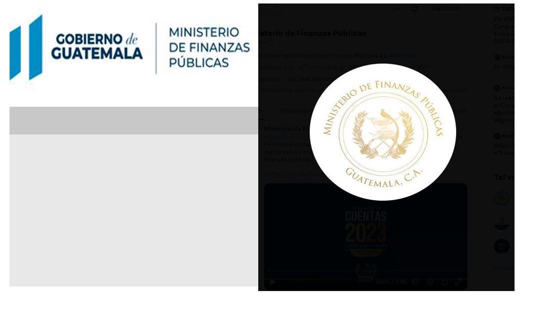 Algunos Ministerios De Estado Cambian Su Logo En Redes Sociales   MINISTERIO DE FINANZAS 