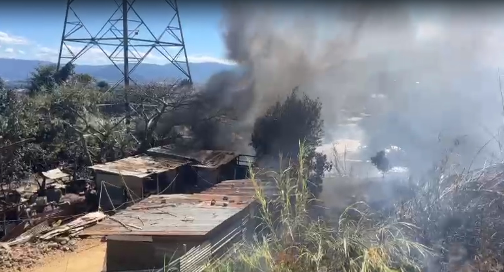 incendio villa nueva