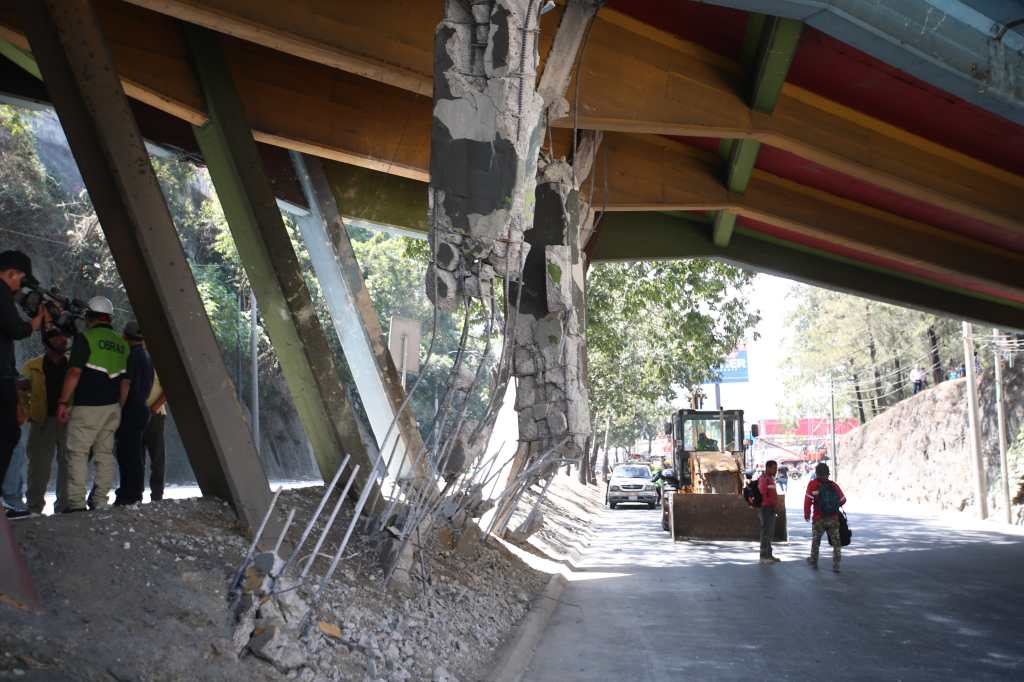 puente Adolfo Mijangos en zona 3 y Anillo Periférico